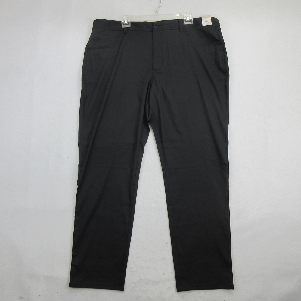 Tommy Bahama Men's IslandZone Performance 5-Pocket Pants 42x32 Black Stretch New